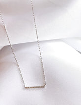 Diamond Line Necklace